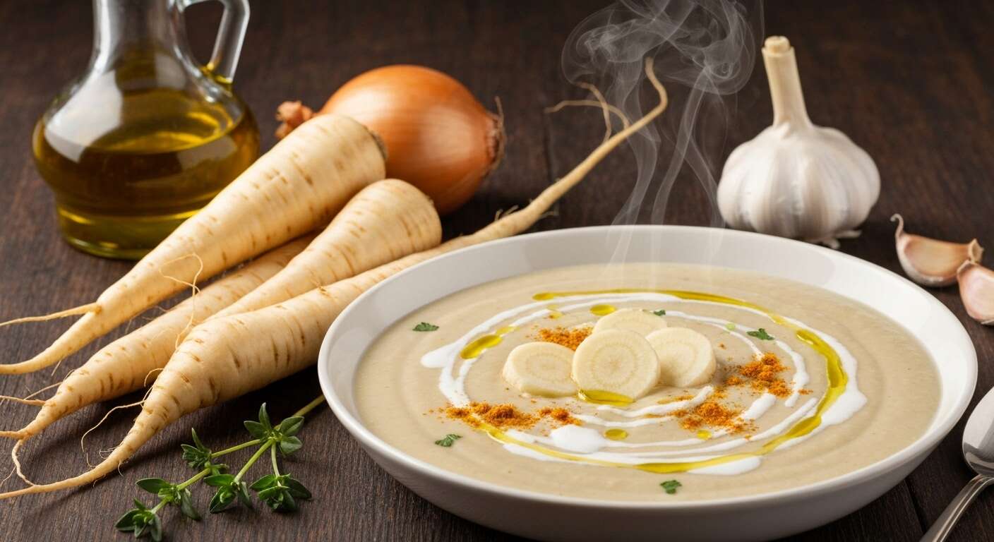 Velouté de panais au lait de coco : recette gourmande