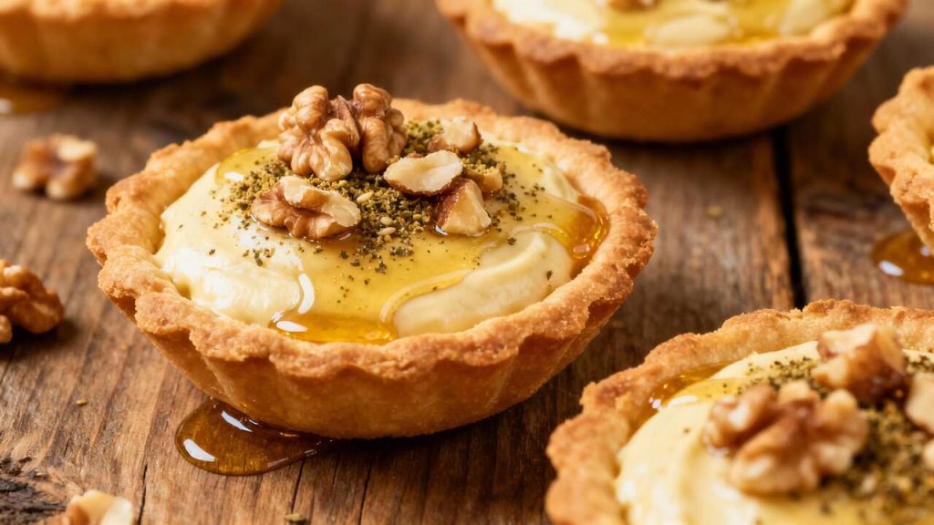 Recette de tartelettes en feuilles de brick croquantes