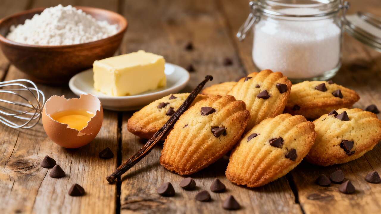 Recette de madeleines aux pépites : astuces pour les réussir