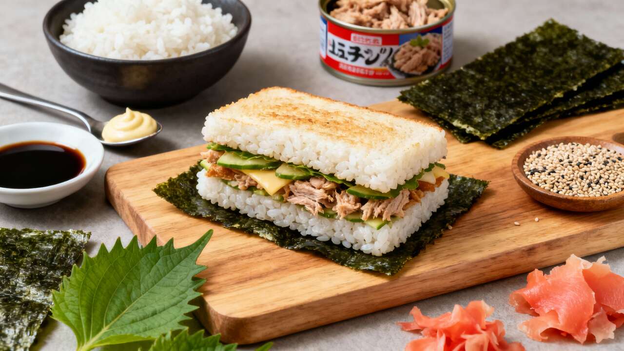 Recette d'Onigirazu : le sandwich japonais facile à faire