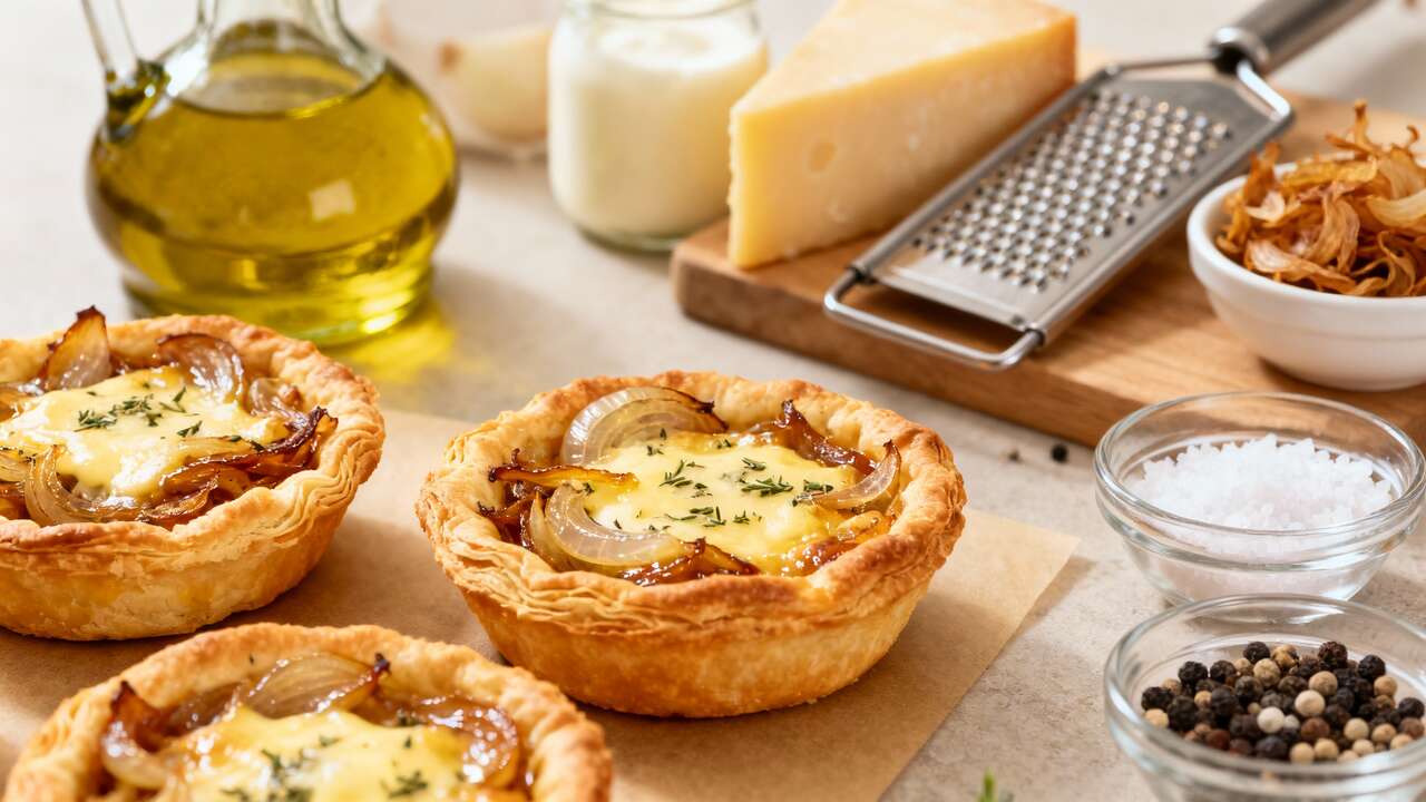 Recette de tartelettes aux oignons : un délice à découvrir