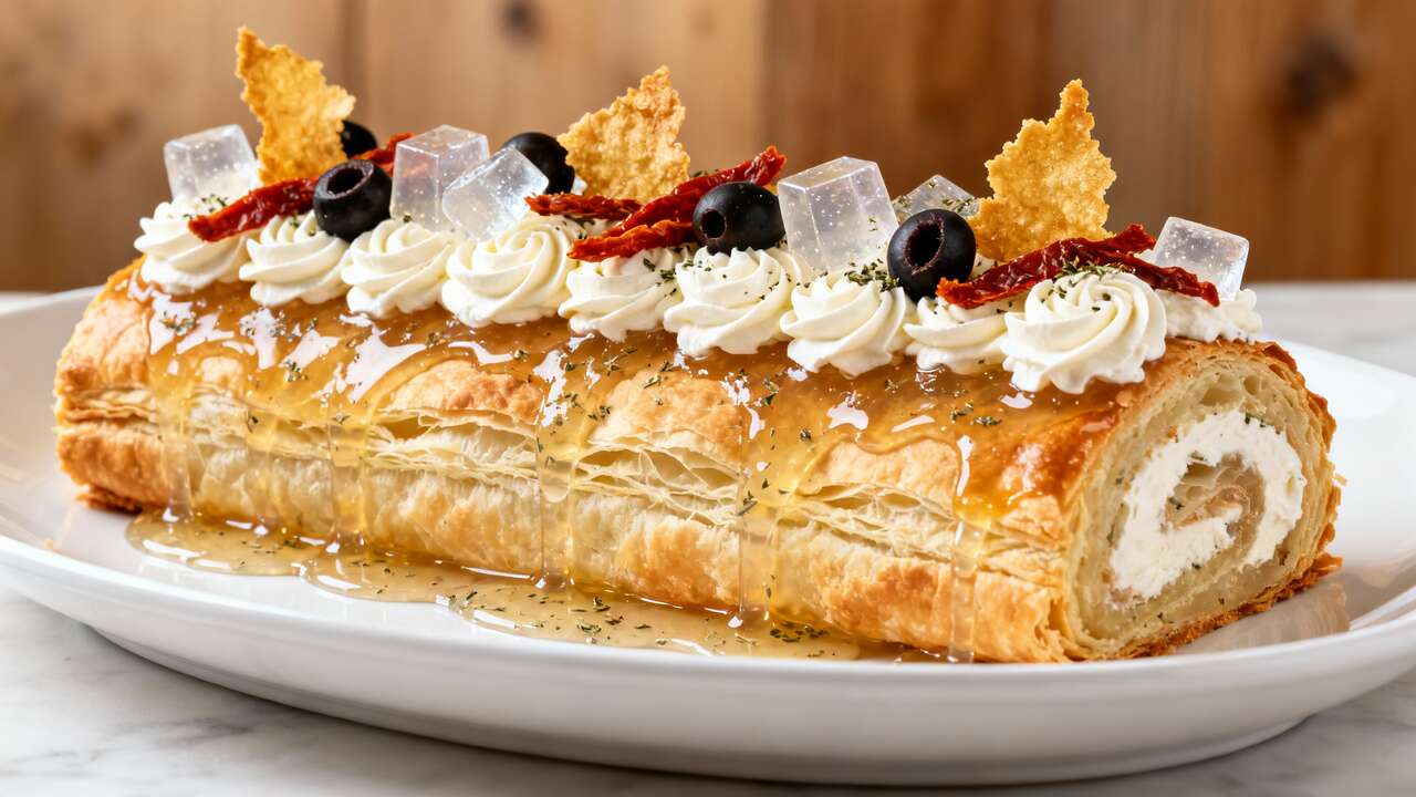 Recette de bûche salée délicieuse et facile