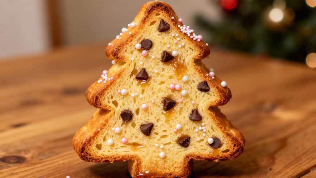 Recette de brioche sapin moelleuse et festive