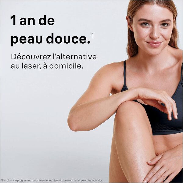 Braun Epilateur Lumiere Pulsee Silk·expert Mini PL1100 Au Design Compact, Epilation Semi-Définitive, Alternative Au Laser Facile A Emporter, Capteur De Peau Pour Epiler Doucement Le Corps