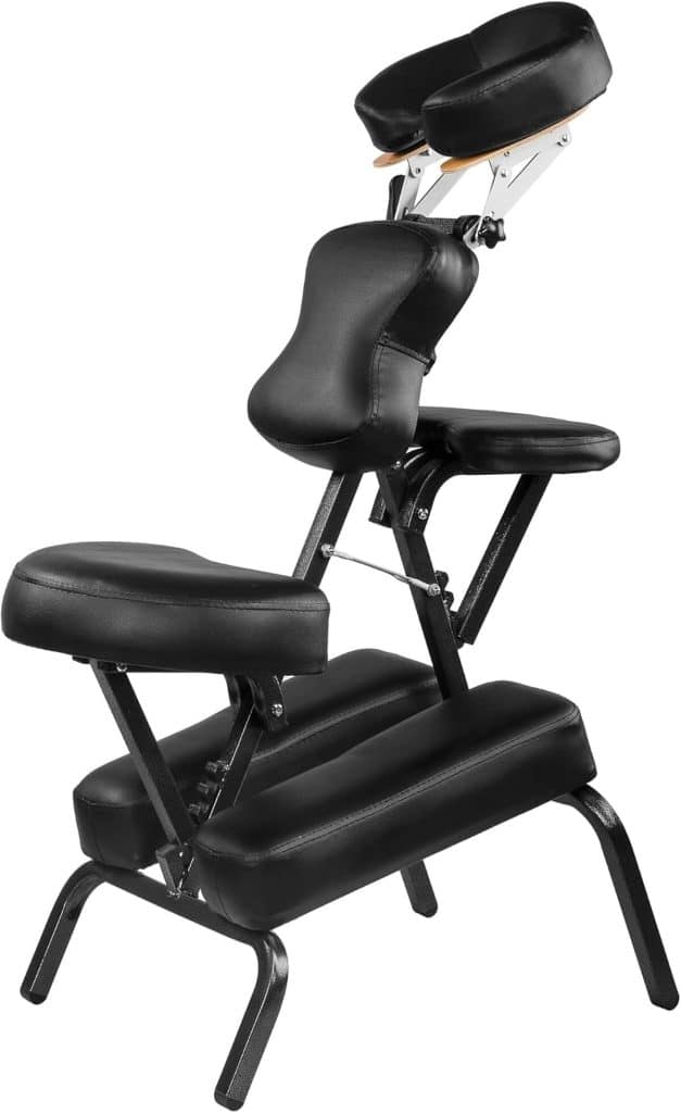 Test : chaise de massage pliante Movit, confort et robustesse