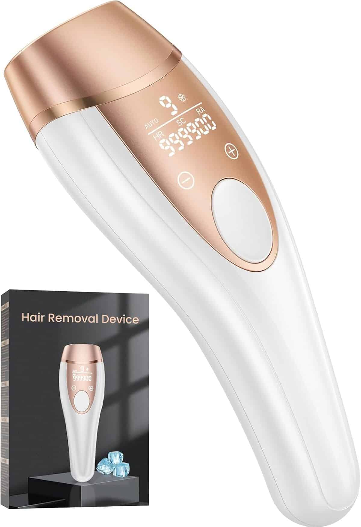 Test de l'épilateur IPL 21J : lumière pulsée et refroidissement intégré