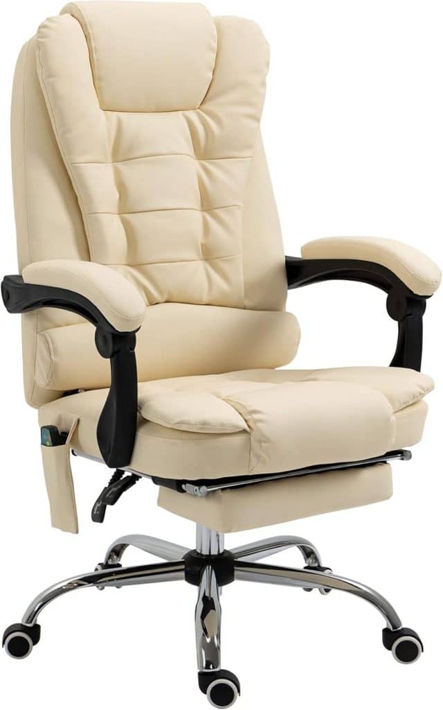 Test du fauteuil de massage Vinsetto ergonomique et pivotant