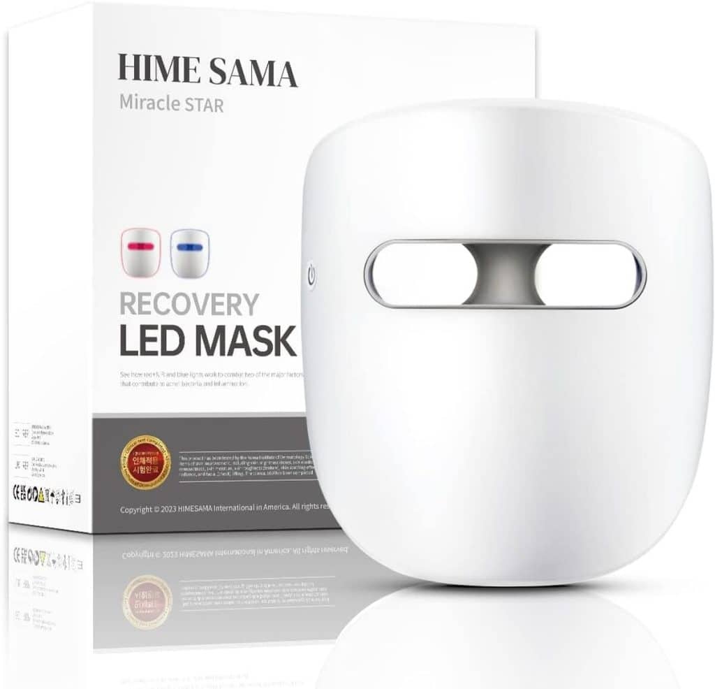 Test du masque led RB-019 HIME SAMA : soin anti-âge à domicile