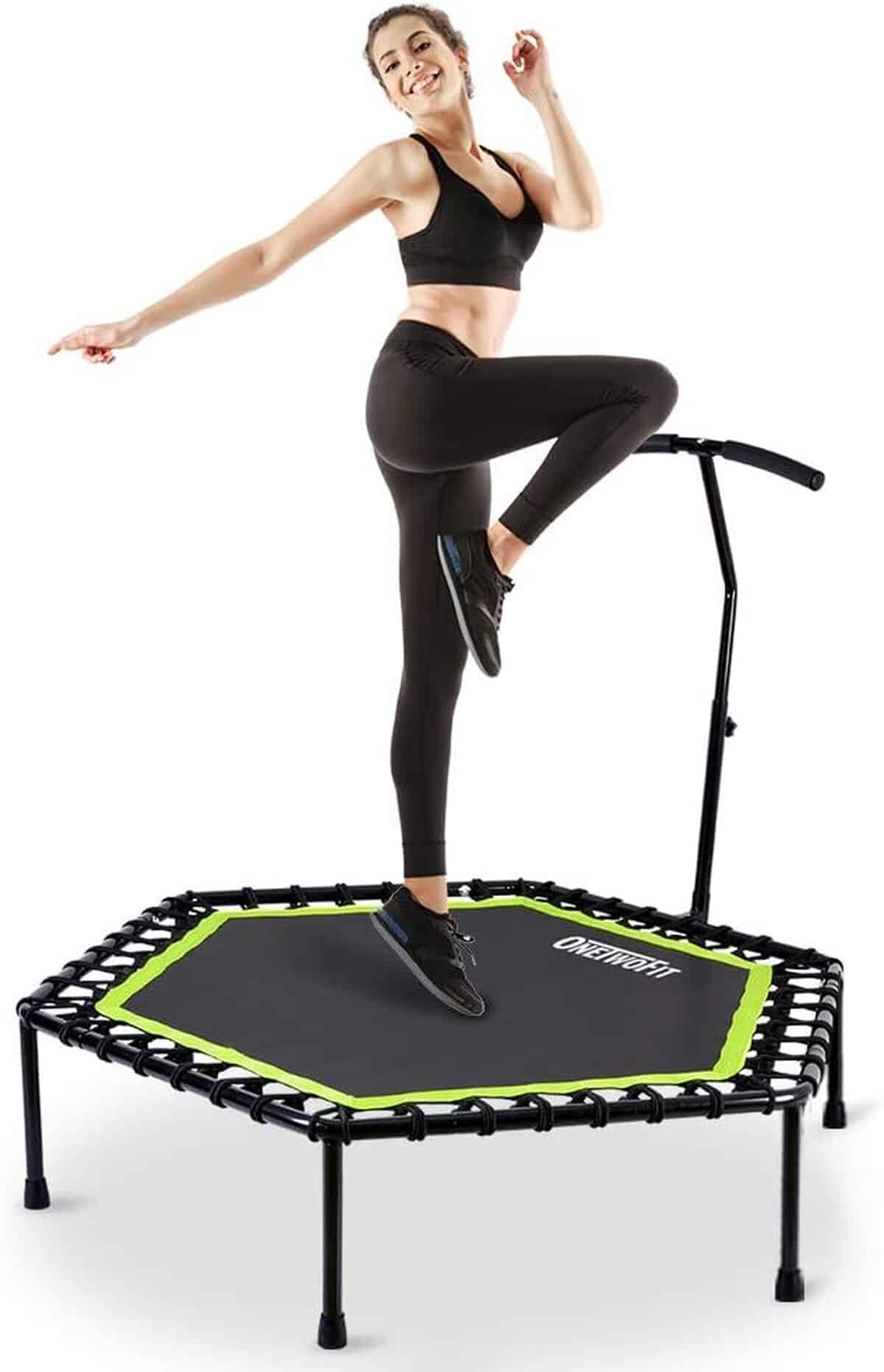 Test du trampoline de fitness professionnel ONETWOFIT OT064