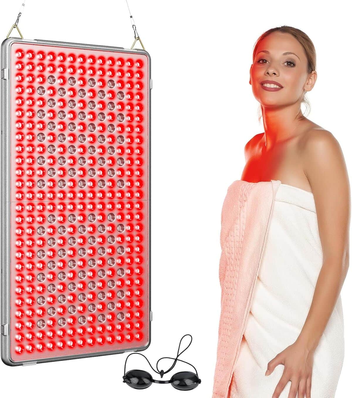 Test : lampe infrarouge Profey 660nm et 850nm, 338 LED avec minuterie