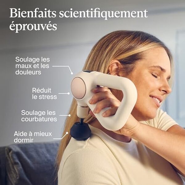 Explorez le test complet du Theragun Sense, un pistolet de massage innovant incluant une routine respiratoire, pour un bien-être optimal à la maison.