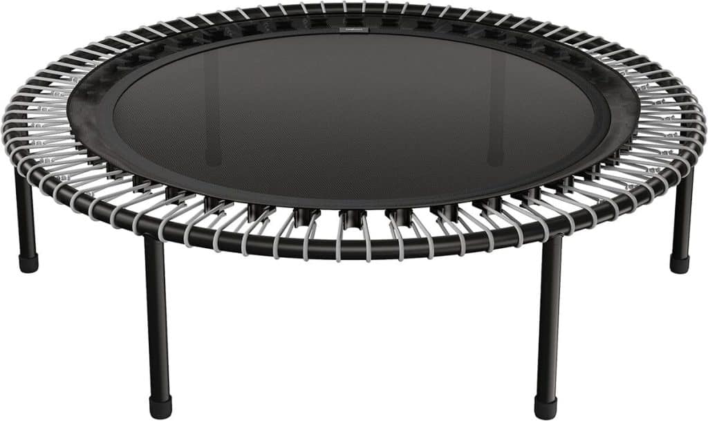 Test : bellicon trampoline de fitness 100 cm - pieds à vis robustes et cadre en 3 parties