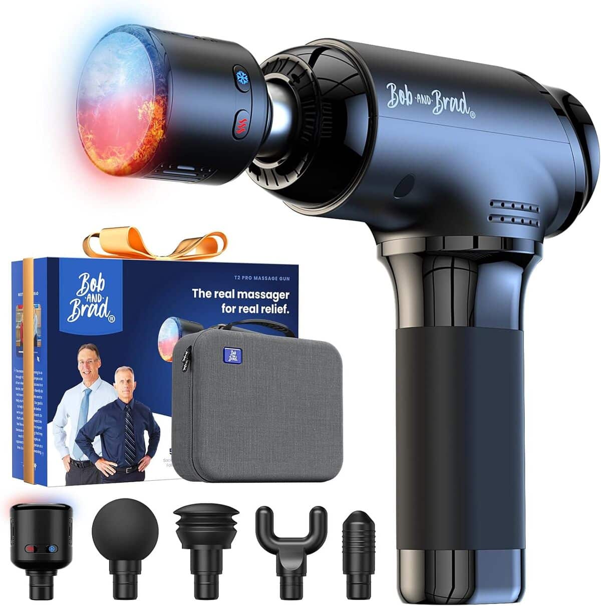 Test du pistolet de massage Bob and Brad T2 Pro : chaleur et froid pour soulager les douleurs