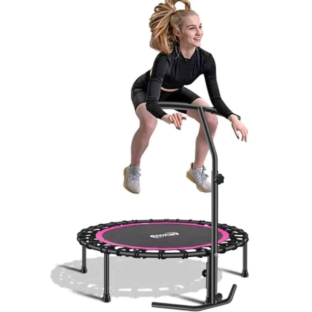 Test : mini trampoline Newan 101, 6 cm pour cardio adulte