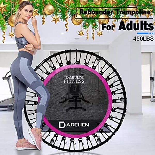 Découvrez le mini trampoline Darchen 200 kg pour des séances d'exercices silencieuses à domicile. Une solution efficace et robuste pour garder la forme en toute discrétion.