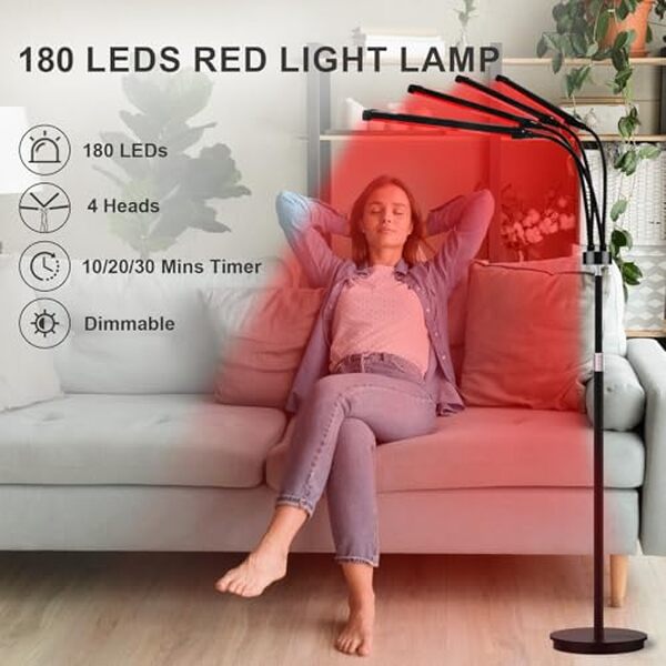 Découvrez la lampe 4 têtes Relhafethy avec options infrarouge et minuterie réglable pour un éclairage sur-mesure et écoénergétique. Parfait pour illuminer votre espace avec praticité et efficacité.