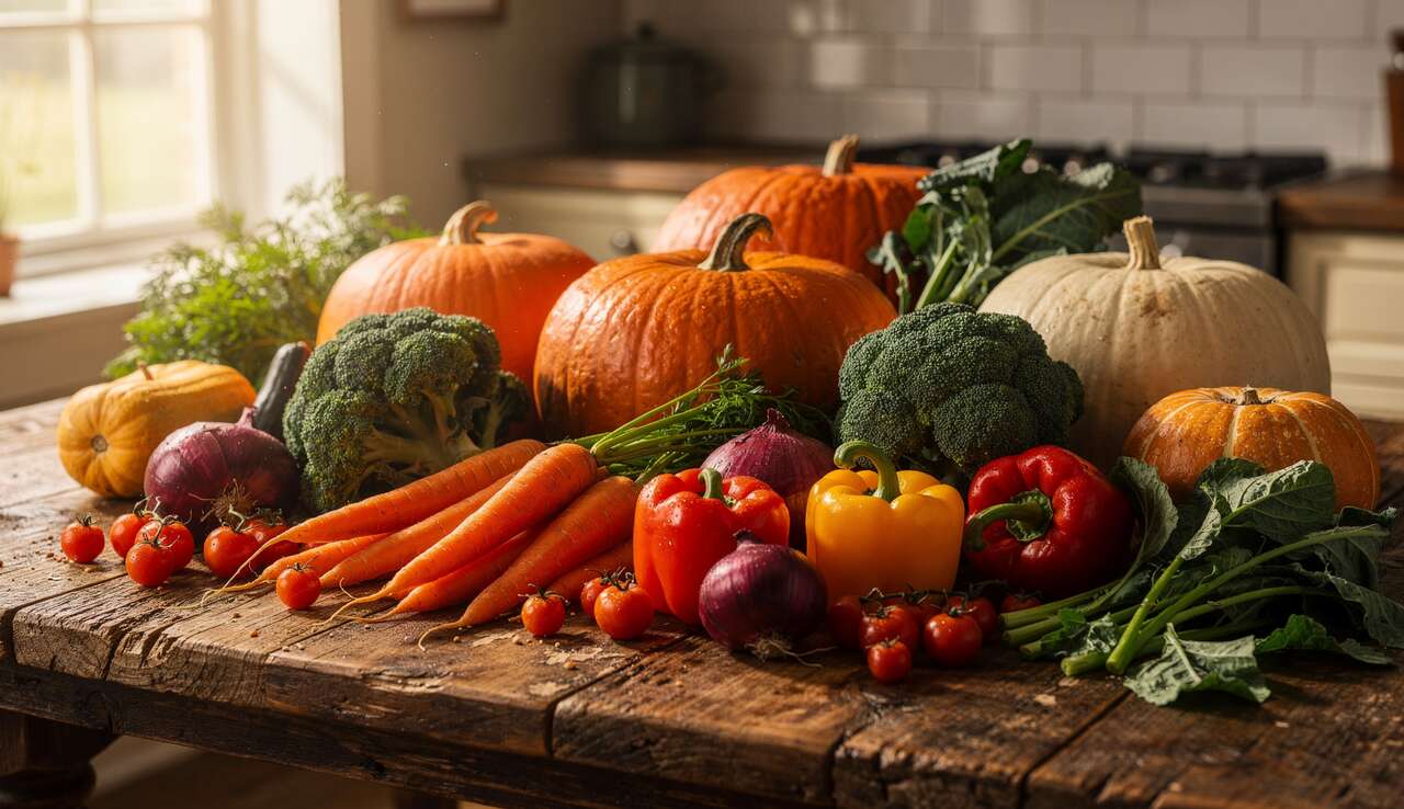 Explorer les l&eacute;gumes de saison