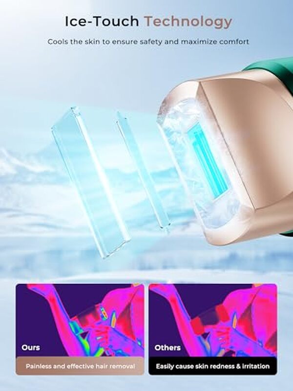 Découvrez notre analyse complète de l'épilateur lumière pulsée 8 °C : une solution innovante et rafraîchissante pour une épilation sans douleur et durable.