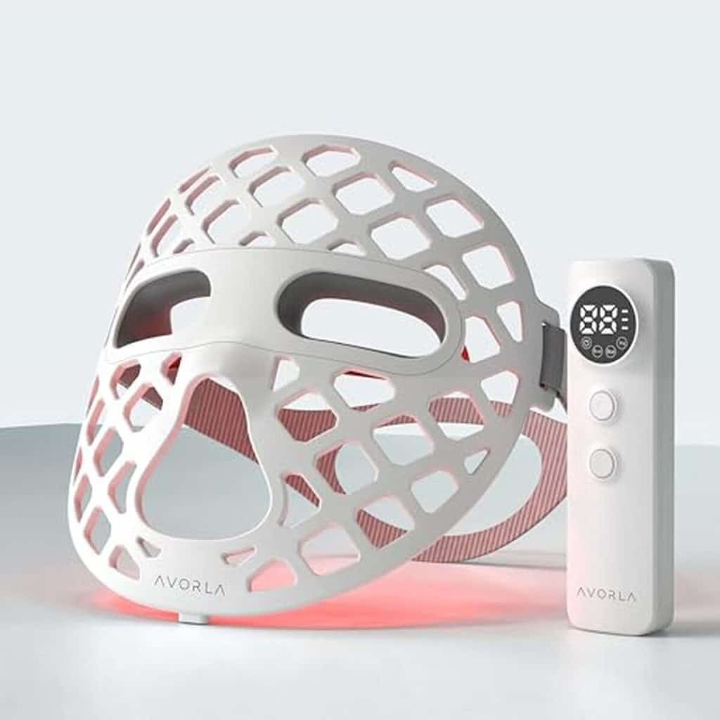 Test : masque LED Avorla anti-rides et acné