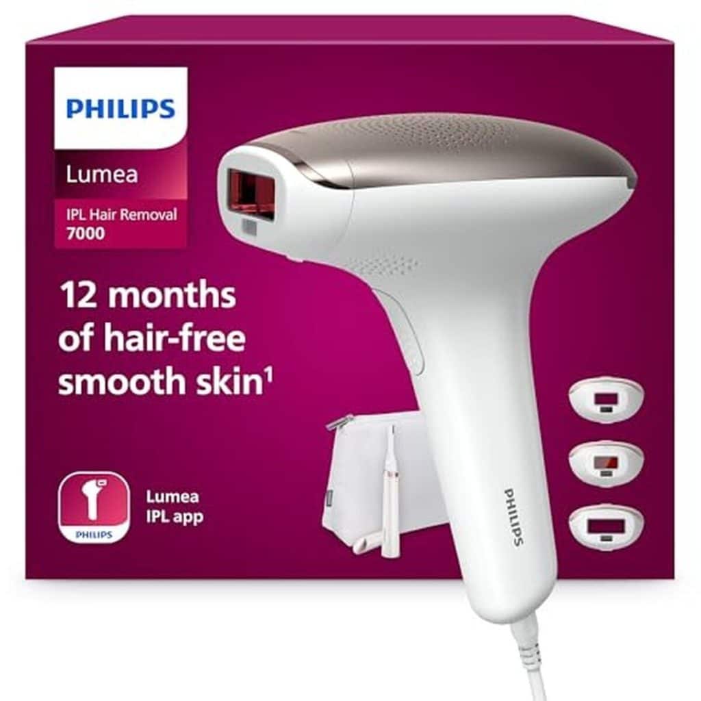 Test Philips Lumea série 7000 : épilateur à lumière pulsée BRI923/00