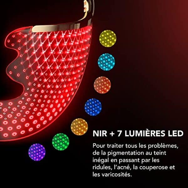 Découvrez un masque révolutionnaire pour réduire les signes de l'âge et traiter l'acné. Portable et efficace, il s'intègre facilement dans votre routine quotidienne.