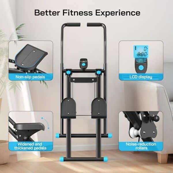 Découvrez notre test complet du stepper 2026 : machine d'escalade pliable conçue pour des séances de fitness efficaces à la maison. Avantages, fonctionnalités et avis d'utilisateurs.