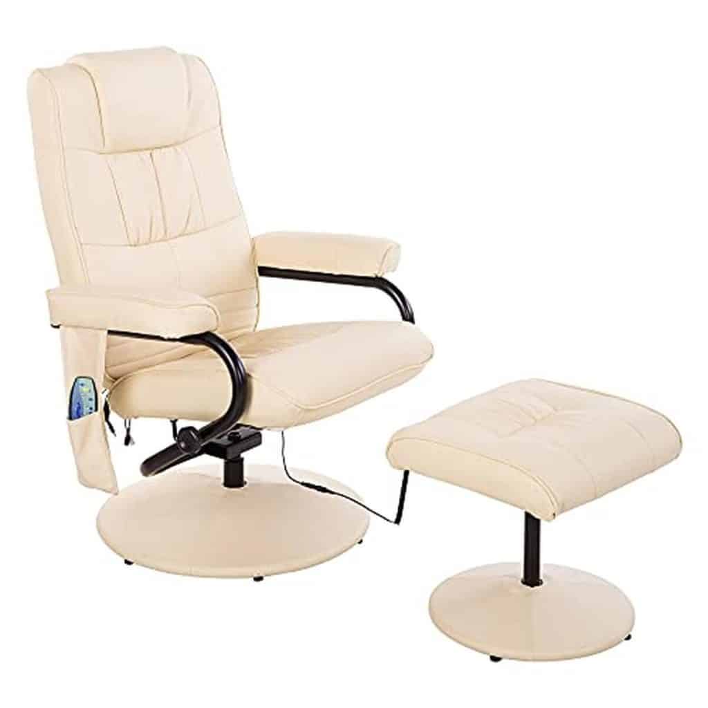 Test du fauteuil de massage HOMCOM électrique inclinable beige
