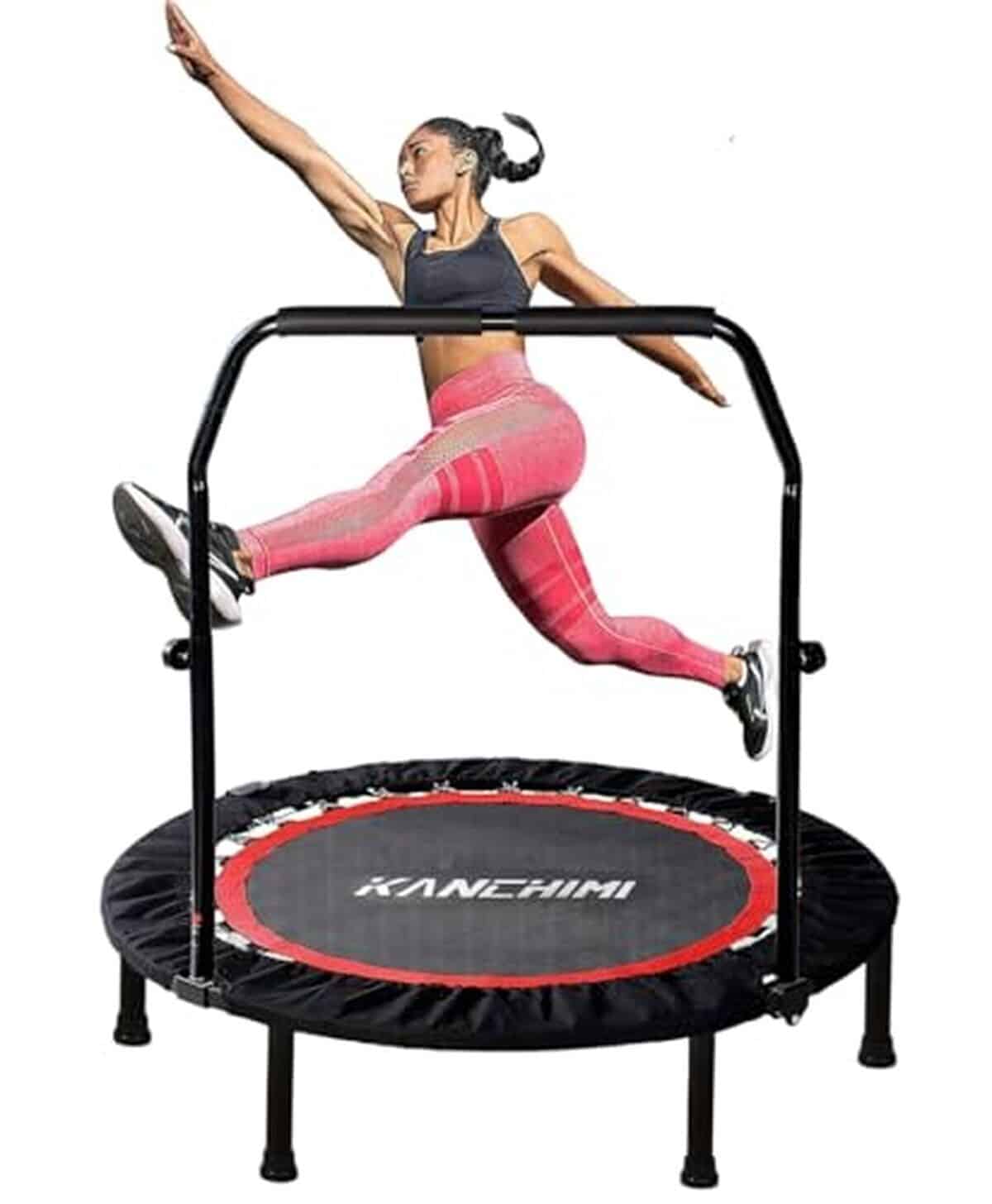 Test du mini trampoline pliable Kanchimi 122 cm