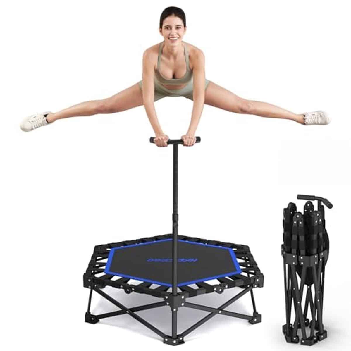 Test du trampoline fitness pliable HXD-ERGO 106 cm