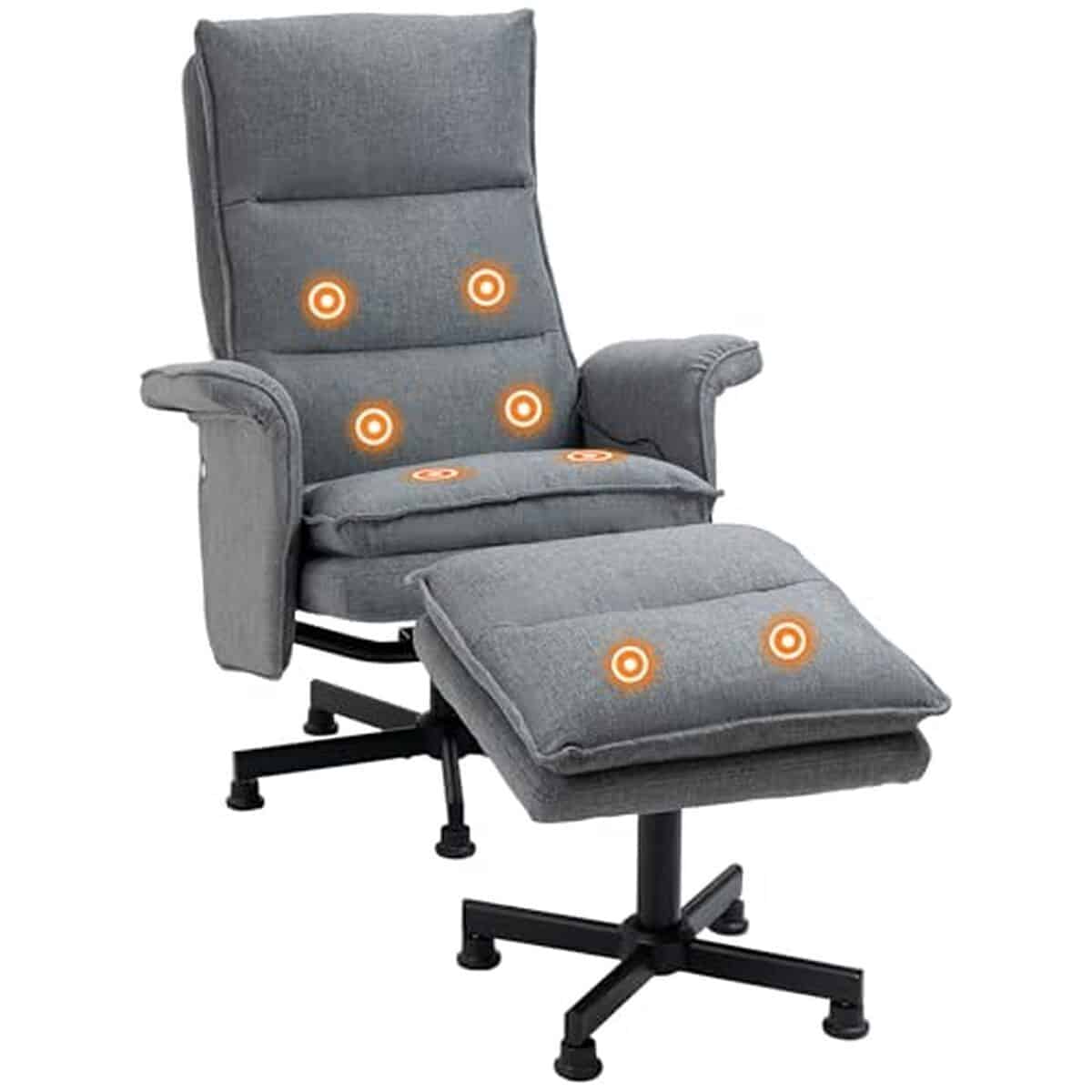 Test fauteuil massant électrique HOMCOM 8 zones : confort et détente