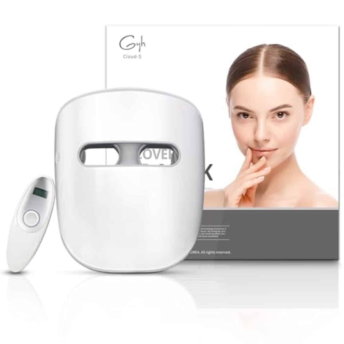 Test du masque led visage gyh rb-035 : luminothérapie anti-âge efficace