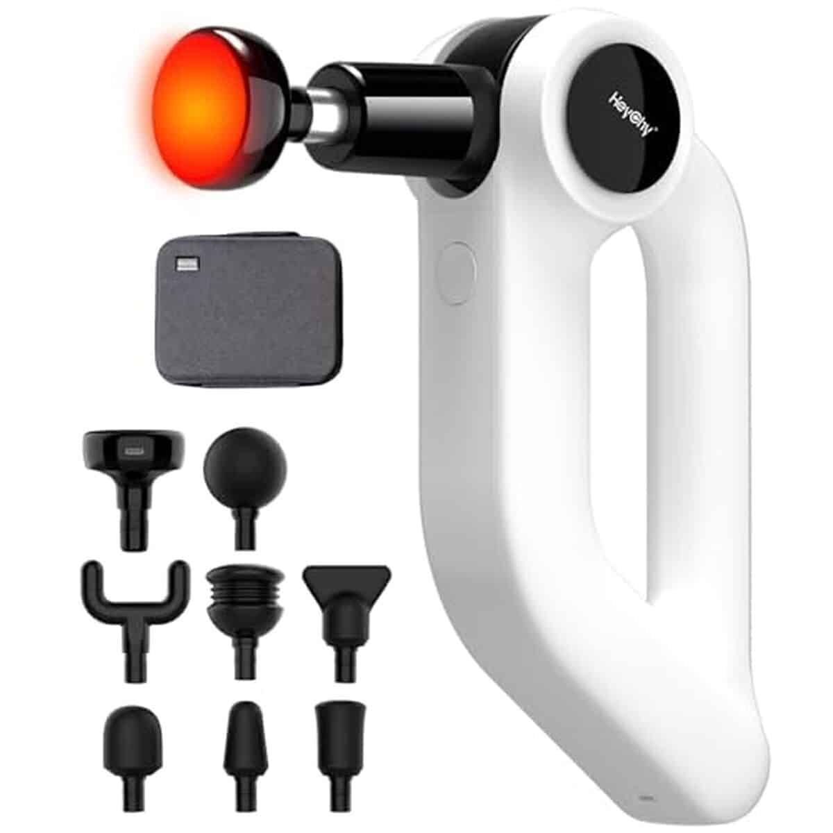 Test du pistolet de massage Heychy : puissance et chaleur pour un soulagement profond