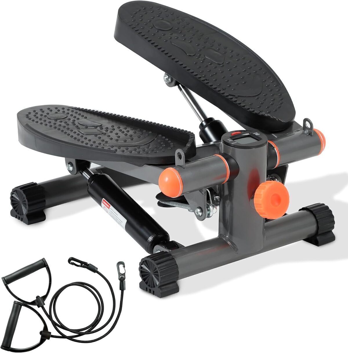 Test du mini stepper avec bandes de résistance : cardio efficace à domicile