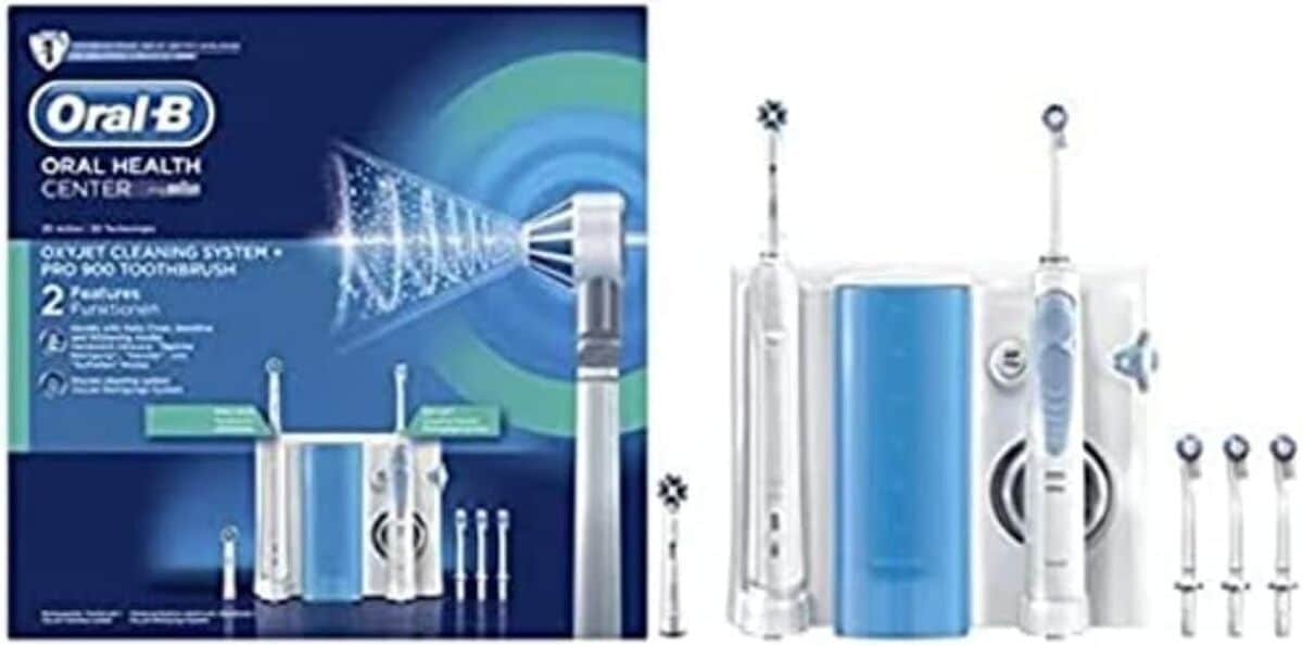 Test : oral-b pro 900 + oxyjet, brosse à dents électrique et hydropulseur