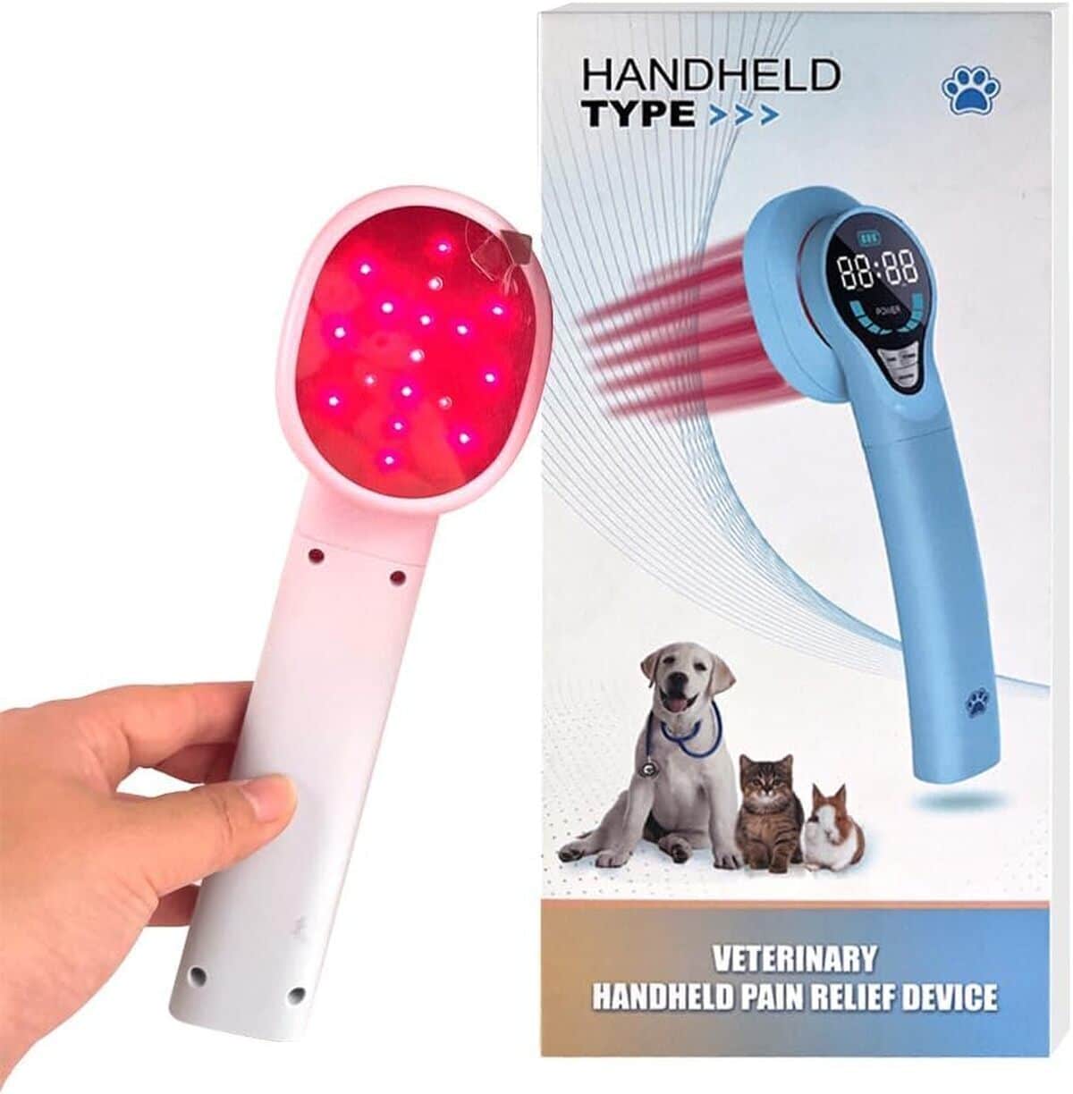 Test Pet-Cure luminothérapie 665 mW pour animaux