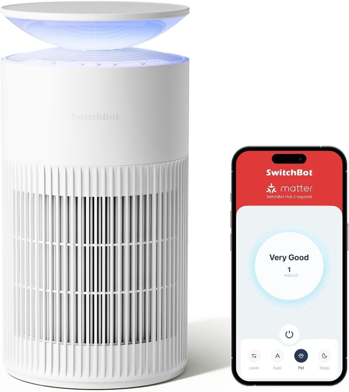 Test SwitchBot purificateur : efficacité et élégance silencieuse