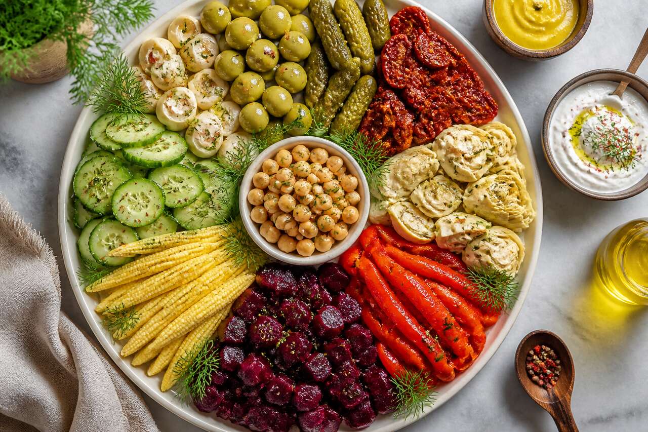 Recette d'apéritif dînatoire aux crudités : facile et healthy