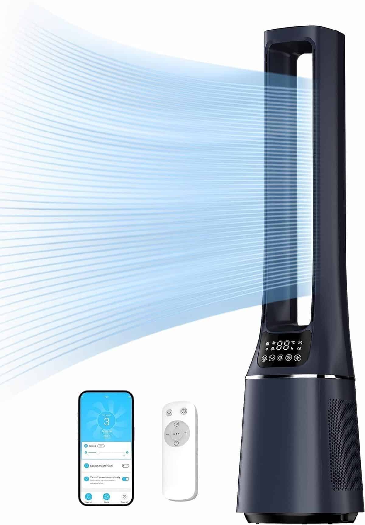 Test du ventilateur tour Midea MFP-120i : silencieux et connecté
