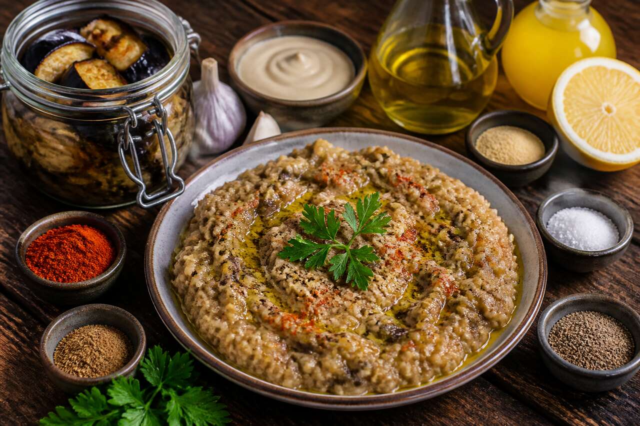 Recette facile et rapide de caviar d'aubergine