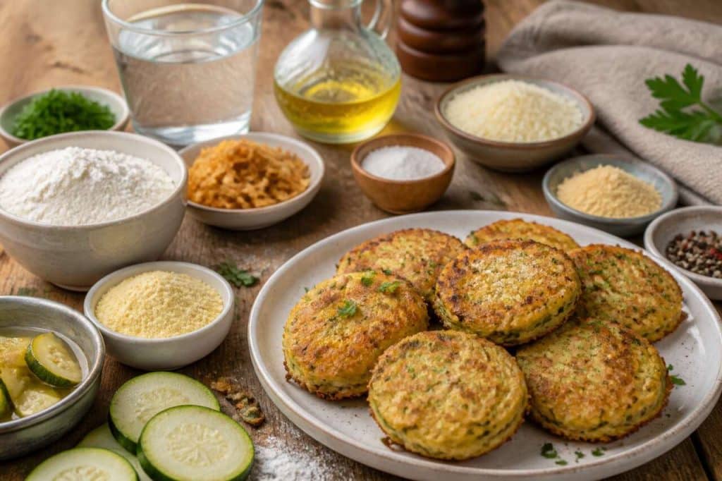 Recette de beignets de courgette pour l'apéritif