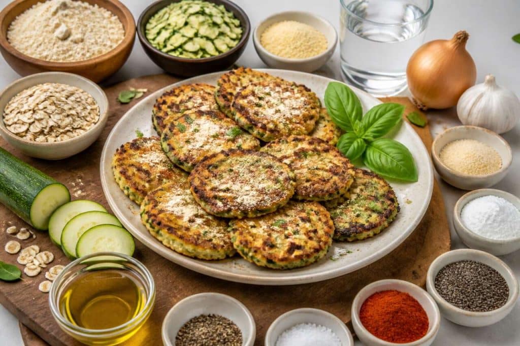 Recette de galette de courgette healthy facile et légère