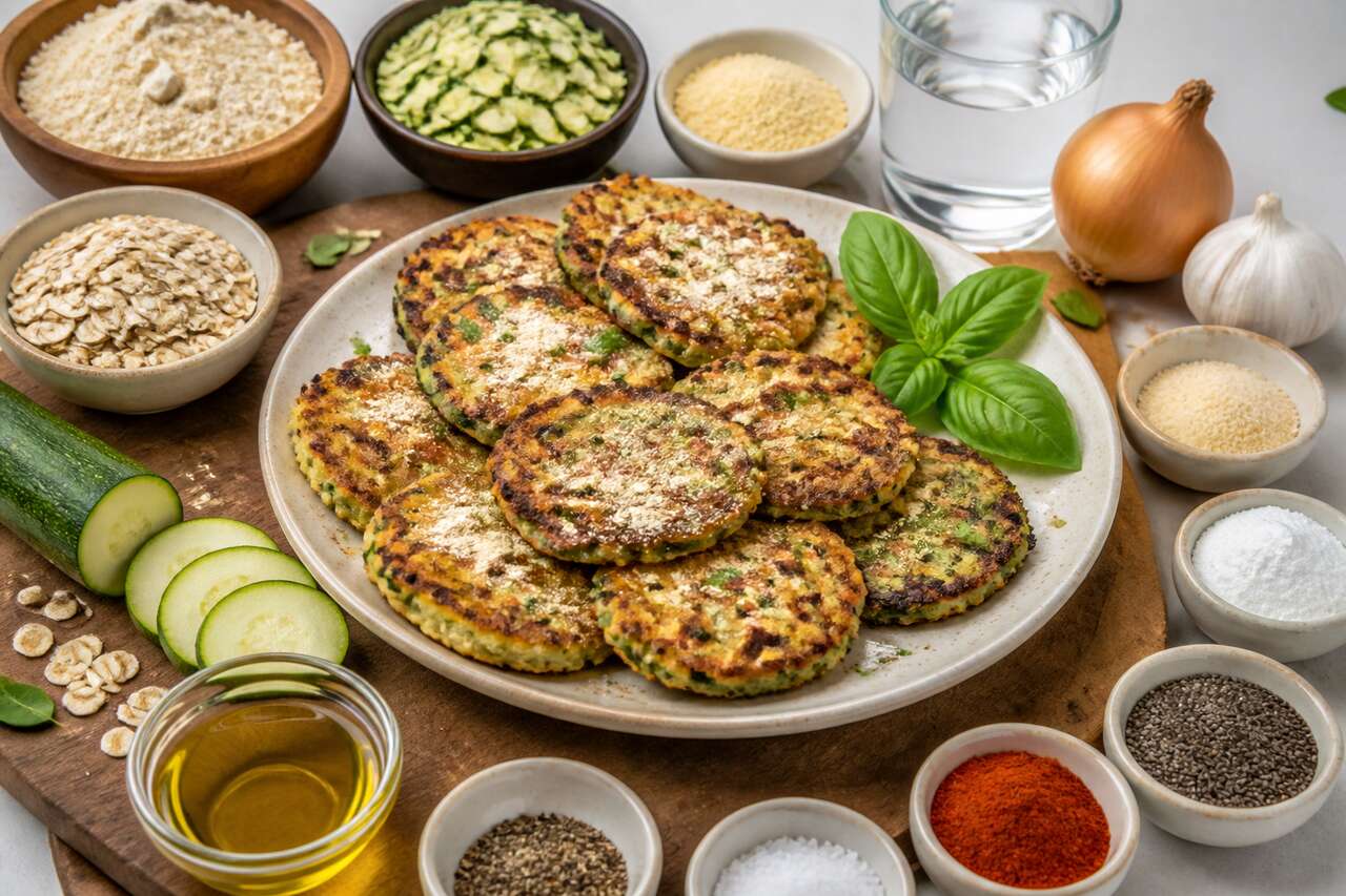 Recette de galette de courgette healthy facile et légère