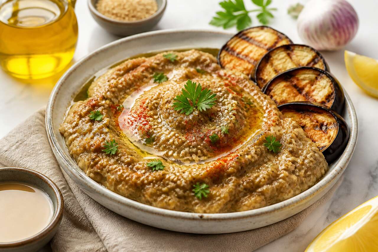 Recette facile de caviar d'aubergine pour l'apéritif