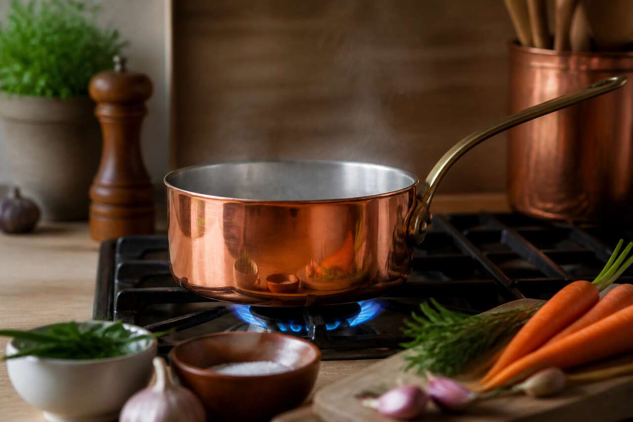 Ce que change vraiment une casserole en cuivre à la cuisson Ce que change vraiment une casserole en cuivre à la cuisson