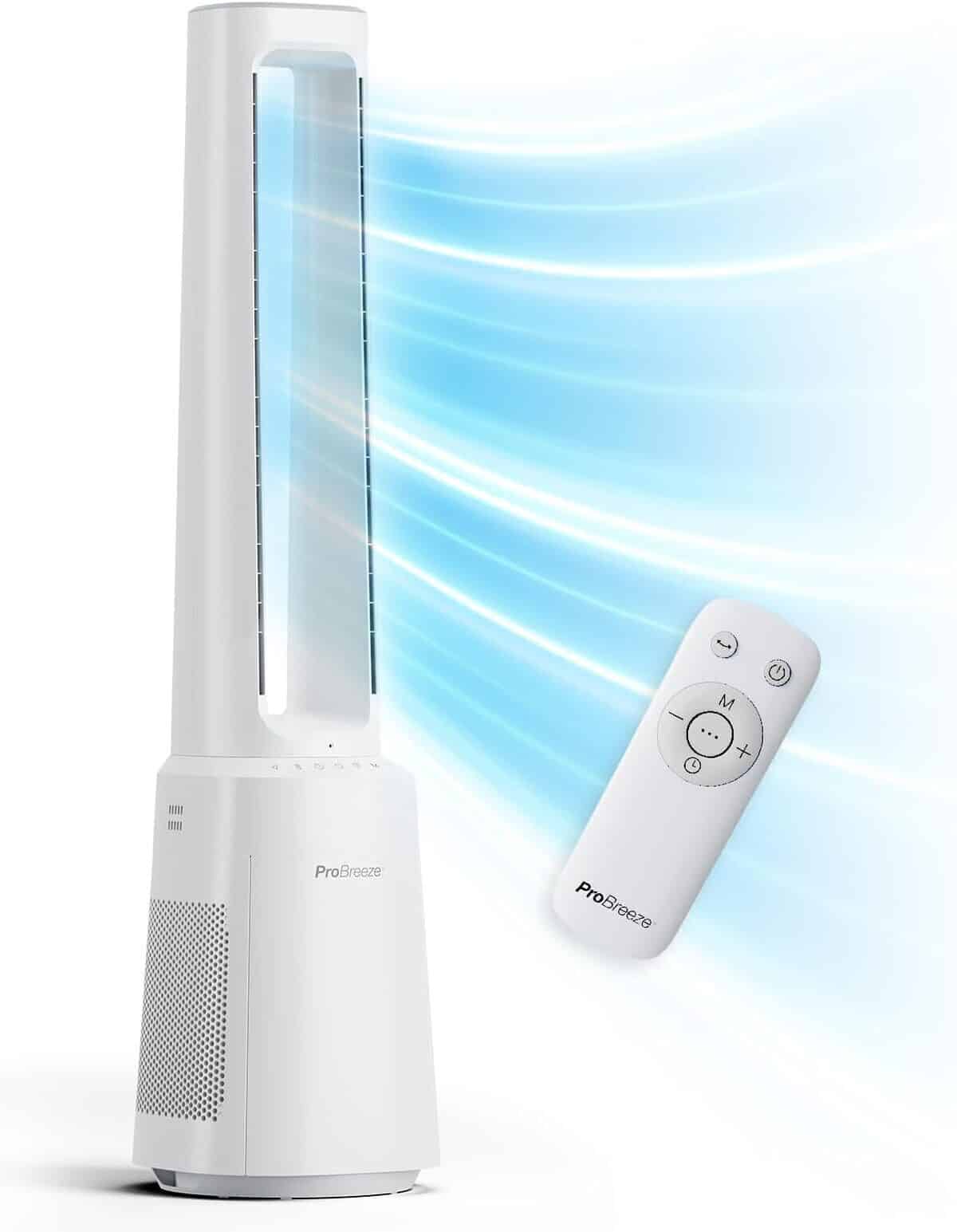Test du ventilateur colonne Pro Breeze OmniAir : purification et efficacité silencieuse