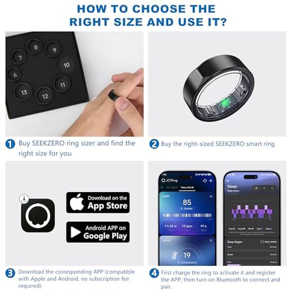 Découvrez notre test complet de la bague intelligente SEEKZERO en titane noir : design premium, fonctionnalités et autonomie pour une santé connectée optimale.