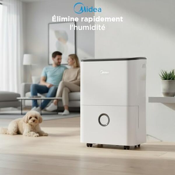Découvrez notre test détaillé du déshumidificateur Midea 20L : performances, efficacité énergétique et fonctionnalités WiFi pour un air plus sain chez vous. 