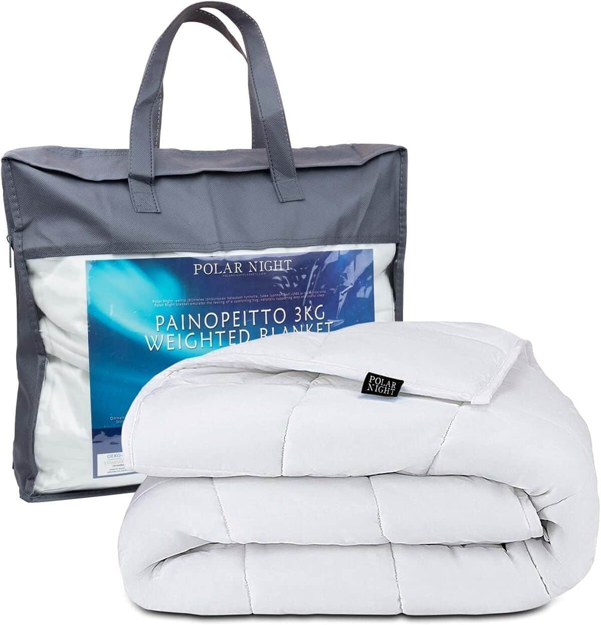 Test : couverture lestée Polar Night 9 kg pour un sommeil profond