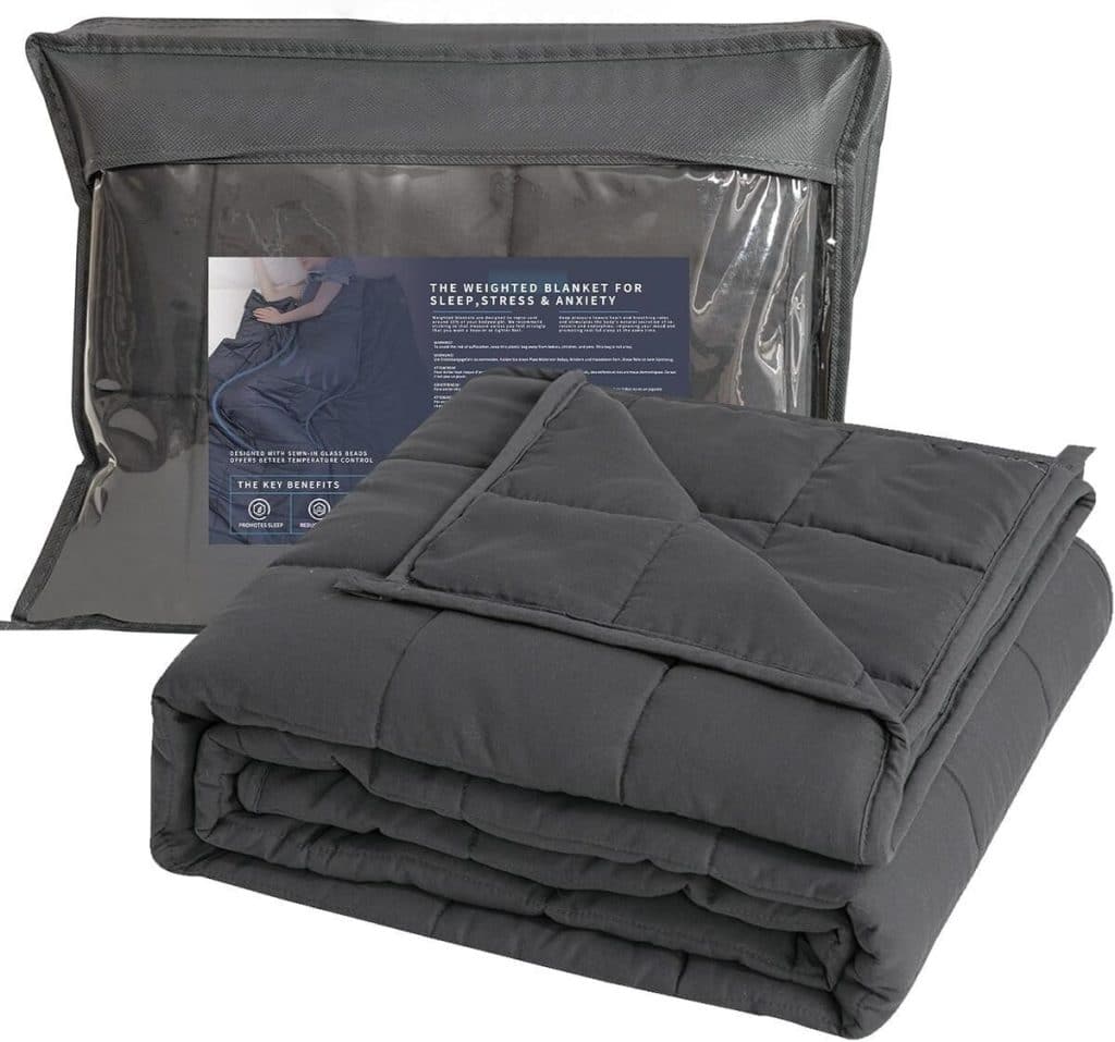 Test : couverture pondérée Good Nite 8 kg gris