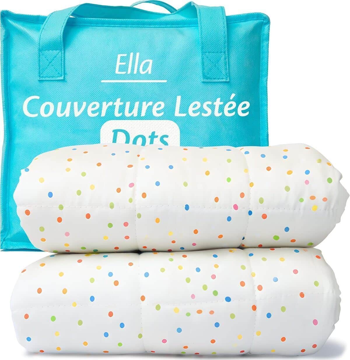 Test de la couverture lestée Ella pour enfants : relaxation garantie